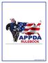 AMERICAN PROTECTION & PATROL DOG ASSOCIATION RULEBOOK for APPDA EVALUATORS/DECOYS & HANDLERS