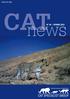ISSN CAT news N 56 SPRING 2012