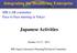 Integrating the Healthcare Enterprise Japanese Activities