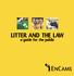 LITTER AND THE LAW. a guide for the public
