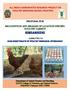 ALL INDIA COORDINATED RESEARCH PROJECT ON ON POUPOULTRY BREEDING (RURAL POULTRY) PROPOSAL FOR