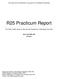 R25 Practicum Report