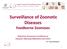 Surveillance of Zoonotic Diseases Foodborne Zoonoses
