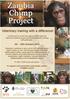 Zambia Chimpanzee Rescue Centre Volunteer Information Pack 2013