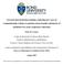 Peter D. Coxeter. A thesis submitted in total fulfilment of the requirements of the degree of Doctor of Philosophy by Published Work (PhD) August 2017
