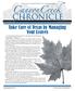 CANYON CHRONICLE News for the Residents of Canyon Creek. December 2014 Volume 8 Issue 12