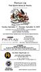 Premium List. Field Spaniel Society of America. (Member of the American Kennel Club) Tuesday, September 11 - Thursday, September 13, 2018
