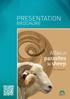 PRESENTATION. Atlas of parasites BROCHURE. in sheep. Elias Papadopoulos