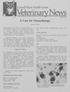 Veterinary News. Cornell Feline Health Center. A Case for Chemotherapy. June E. Tuttle. Diagnostic Tests. Spring 1985
