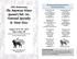 30th Anniversary The American Water Spaniel Club, Inc. National Specialty & Hunt Tests
