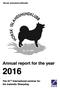 Norsk Islandshundklubb. Annual report for the year. The 22 th International seminar for the Icelandic Sheepdog