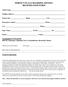 PERFECT PLACE BOARDING KENNEL REGISTRATION FORM