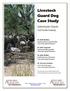 Livestock Guard Dog Case Study