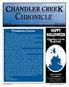 Chandler Creek. Copyright 2012 Peel, Inc. Chandler Creek Chronicle - October