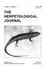 THE HERPETOLOGICAL JOURNAL