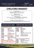 CHELFORD MARKET. MONDAY 4 TH APRIL Store Cattle - 20 Simmental x Steers & Heifers 16/18 mo Store & Breeding Sheep- 40 Ewes with Lambs at foot