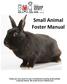 Small Animal Foster Manual