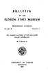 FLORIDA STATE MUSEUM BULLETIN OF THE. Volume 9 Number7. W. G. Weaver, Jr. UNIVERSITY OF FLORIDA BIOLOGICAL SCIENCES