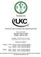 Premium List. Nosework Trials Licensed by the United Kennel Club. Nosework Trials Saturday April 13, 2019 Sunday April 14, 2019