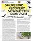 SHOREBIRD RECOVERY NEWSLETTER south coast