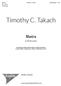 Timothy C. Takach. Mantra.   Mantra Timothy C. Takach pdf download - $1.50 GP - T019.1 SATB, piano. for SATB choir and piano