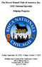 The Basset Hound Club of America, Inc National Specialty. Judging Program