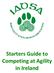 Starters Guide to Competing at Agility in Ireland