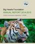 Big Hearts Foundation ANNUAL REPORT Charity Commission registration