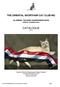 THE ORIENTAL SHORTHAIR CAT CLUB INC ALL BREEDS, TWO-RING CHAMPIONSHIP SHOW SUNDAY 10 MARCH 2013 CATALOGUE $5.00