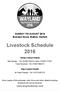 Livestock Schedule 2016