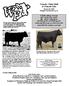 Genetic Value Bull & Female Sale