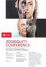 ZOOBIQUITY CONFERENCE NUTRITION AND DISEASE IN MAN AND COMPANION ANIMALS