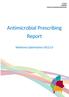 Antimicrobial Prescribing Report. Medicines Optimisation 2012/13