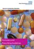 SECTION 18: ANTIMICROBIAL PRESCRIBING. Formulary and Prescribing Guidelines