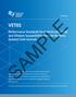 SAMPLE. Performance Standards for Antimicrobial Disk and Dilution Susceptibility Tests for Bacteria Isolated From Animals