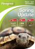 Spring Update. March - April 2016 Edition 30 % 50 % 50 % Core Substrates Offers. Lighting Offers. Tortoise Bundle Offers