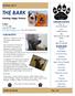 THE BARK SPRING Creating Happy Futures. PAWS P.O. Box 888 Oriental, NC T: PAWS(7297) PAW WORTHY