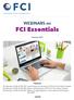 WEBINARS on. FCI Essentials. February 2019