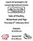 Sale of Poultry, Waterfowl and Pigs