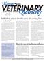 VETERINARY. Quarterly. Kansas. Individual animal identification: it s coming fast. Watch for signs of deadly avian influenza