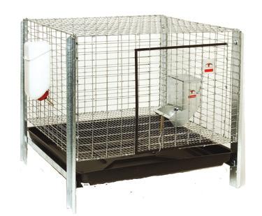 PET LODGE POP-UP RABBIT CAGE Just unfold and it s ready to use.