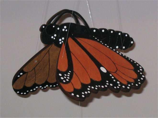 15" Monarch Butterfly Body