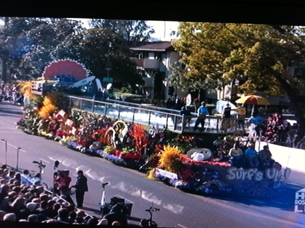 News from the AKC SURFING DOG FLOAT BREAKS WORLD RECORD AT THIS YEAR s ROSE PARADE By: Randa Kriss January 3, 2017 At this year's Rose Parade in Pasadena, Calif.
