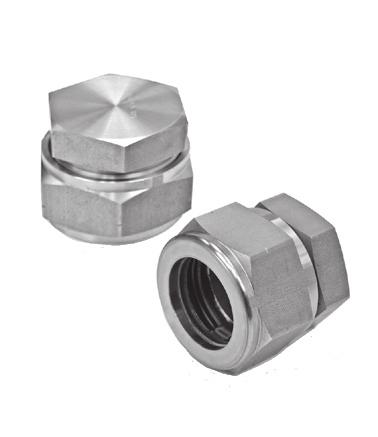 Female Adapters with Integral Stiffener Part # Wall FPT M697C1S062 1/2 CTS 0.062 1/2 M697C1S090 1/2 CTS 0.