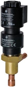 The Emerson EX3 is an electronically operated expansion device that provides precise control of refrigerant flow and system superheat.