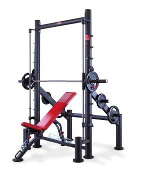 Multi Gym + Cable Station with Bar High Low
