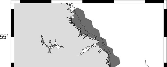 Figure 5. Distribution of the Leatherback Sea Turtle in Atlantic Canadian waters.