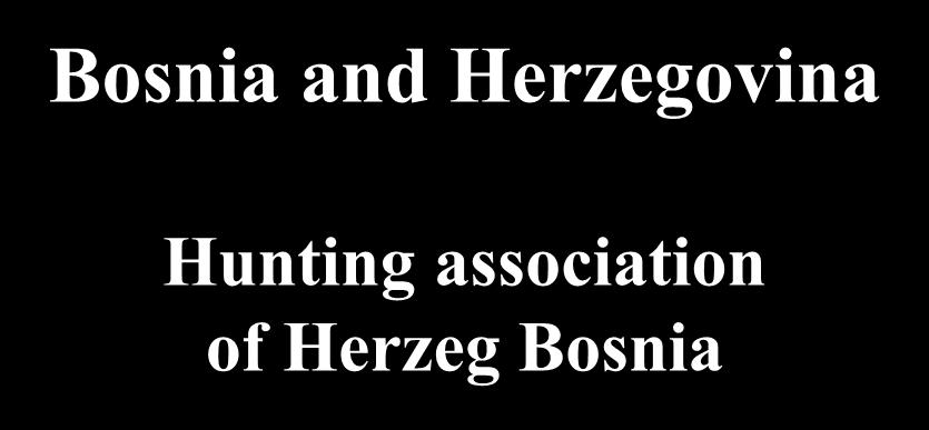 Bosnia and Herzegovina Hunting
