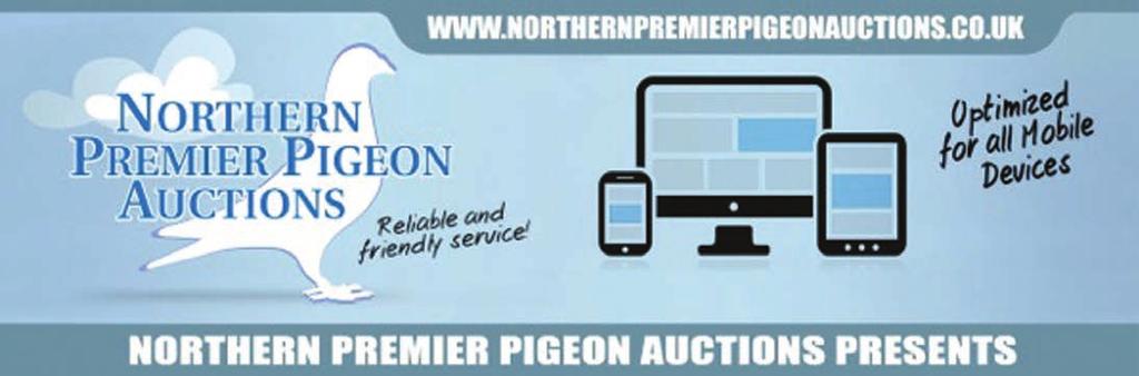 1 THE RACING PIGEON 4 NOVEMBER 2016 We Lead While Others Follow WE PRESENT A MASSIVE REDUCTION SALE OF STOCK AND RACE BIRDS ON BEHALF OF MR & MRS ADRIAN DUGGINS MATLOCK, DERBYSHIRE 01629-734443