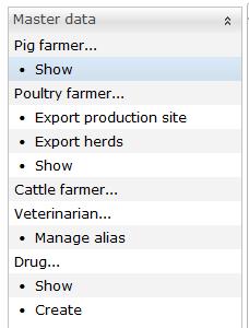 Click on Pig farmer or Poultry farmer and
